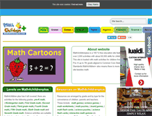 Tablet Screenshot of math4childrenplus.com